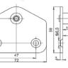 Кронштейн газлифта 5911