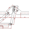 Механизм Аккордеон трансформации дивана цинк М-2342 